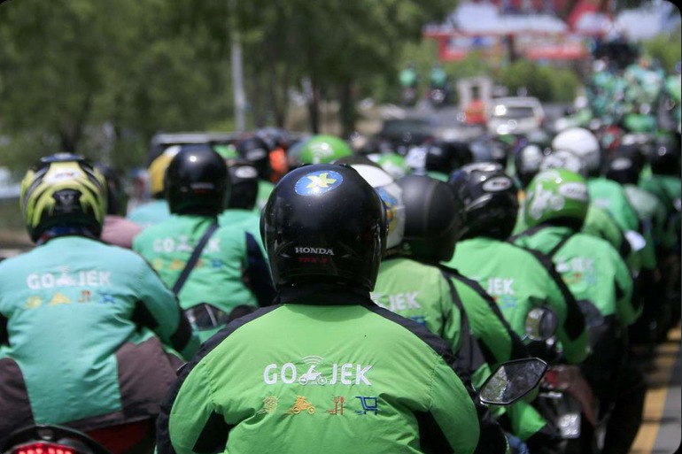 Bukan Cuma di Jakarta, Demo Setengah Juta Ojol Serentak Guncang Palembang hingga Purwokerto